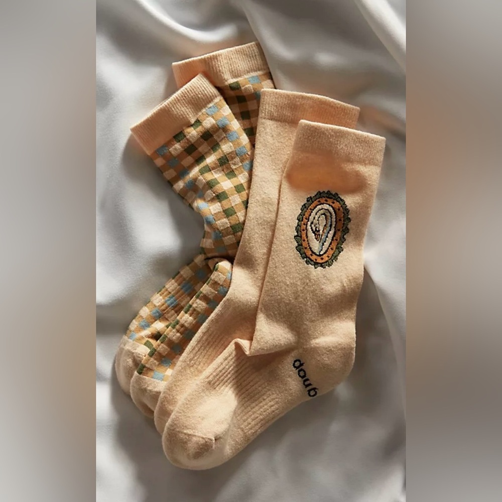 Double soul by Free People Crew Socks NEW